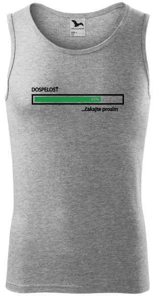 Pánske tielko Dospelosť - čakejte prosím