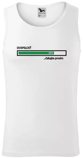 Pánske tielko Dospelosť - čakejte prosím