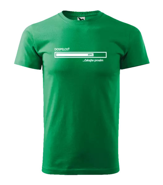 Pánske tričko Dospelosť - čakejte prosím