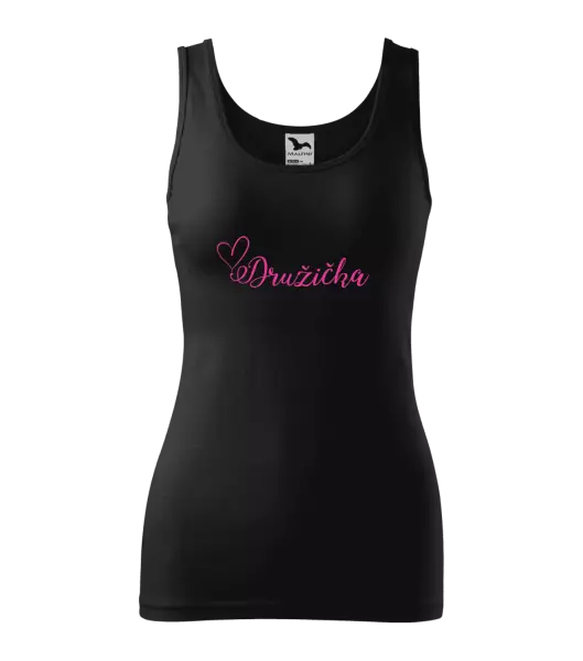 Dámske tielko Družička so srdiečkom