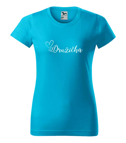 Dámske tričko Družička so srdiečkom