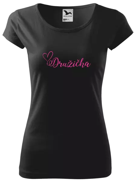 Dámske tričko Družička so srdiečkom