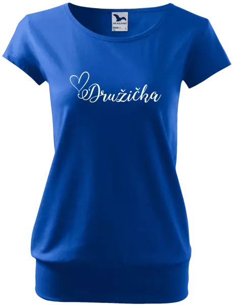 Dámske tričko Družička so srdiečkom