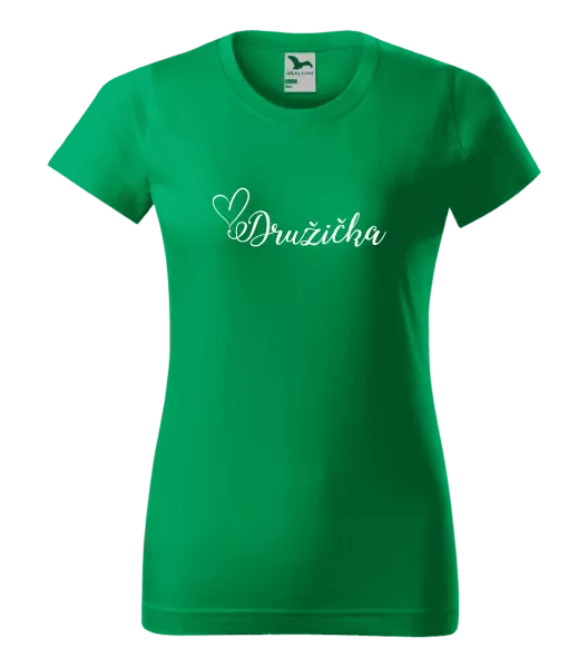 Dámske tričko Družička so srdiečkom