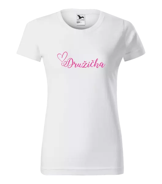 Dámske tričko Družička so srdiečkom