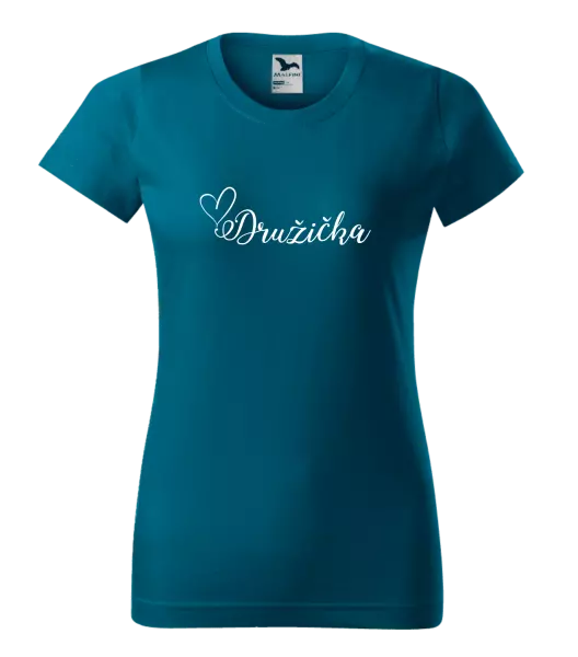 Dámske tričko Družička so srdiečkom
