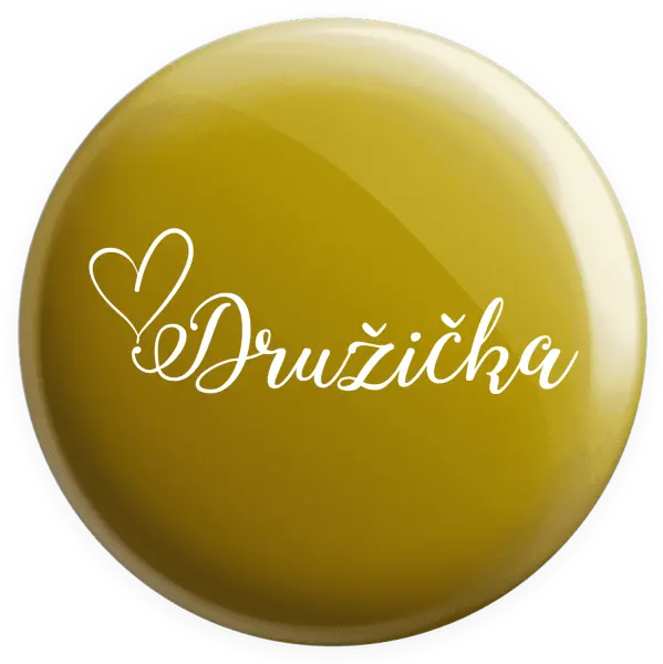 Placka Družička so srdiečkom