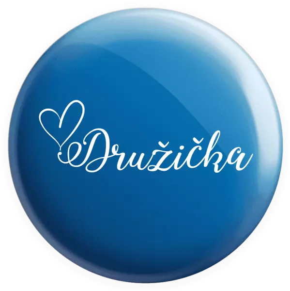 Placka Družička so srdiečkom