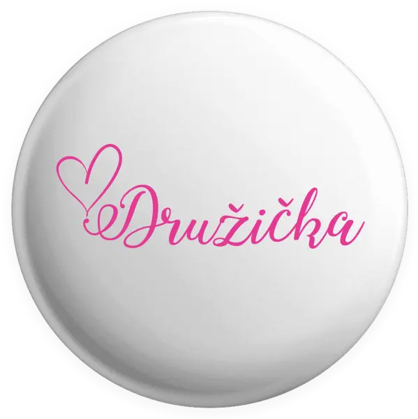 Placka Družička so srdiečkom
