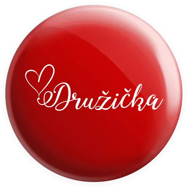 Placka Družička so srdiečkom