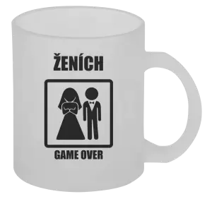 Hrnček Game over  - ženích 