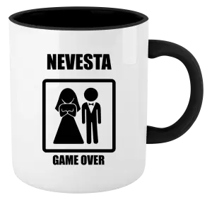 Hrnček  Game over - nevesta