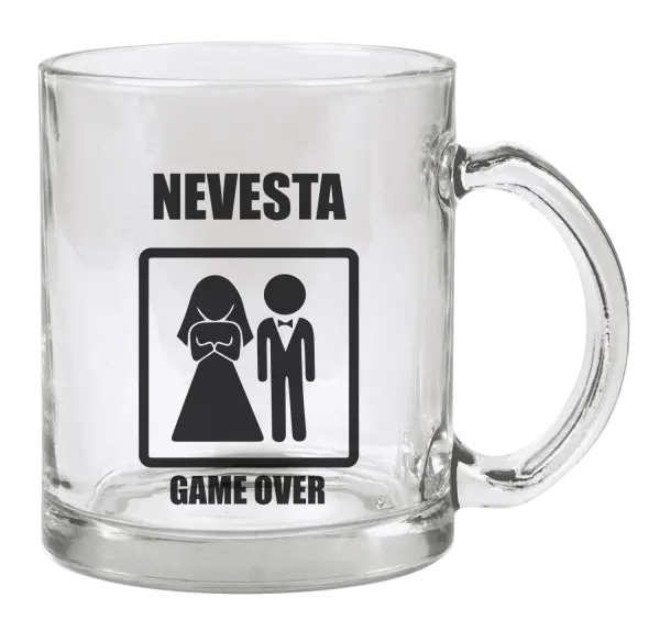 Hrnček Game over - nevesta
