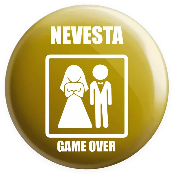 Placka Game over - nevesta