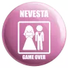 Placka Game over - nevesta