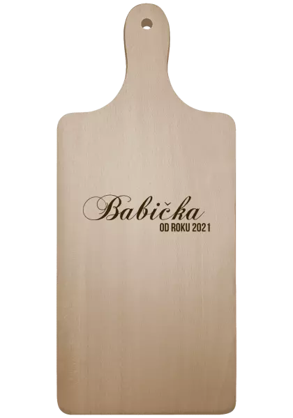Doštička Babička od roku ... 