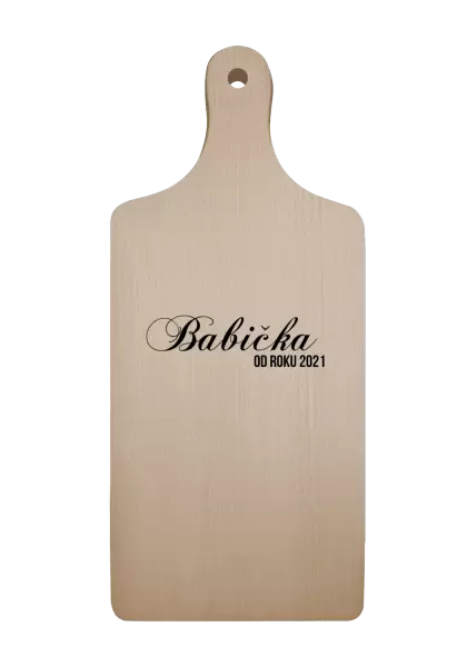 Doštička Babička od roku ... 