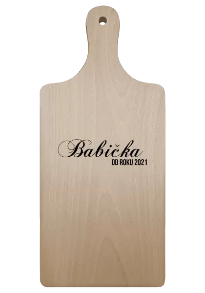 Doštička Babička od roku ... 