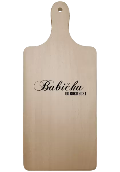 Doštička Babička od roku ... 