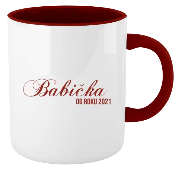 Hrnček  Babička od roku ... 