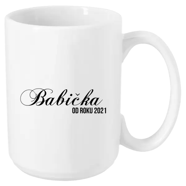 Hrnček Babička od roku ... 