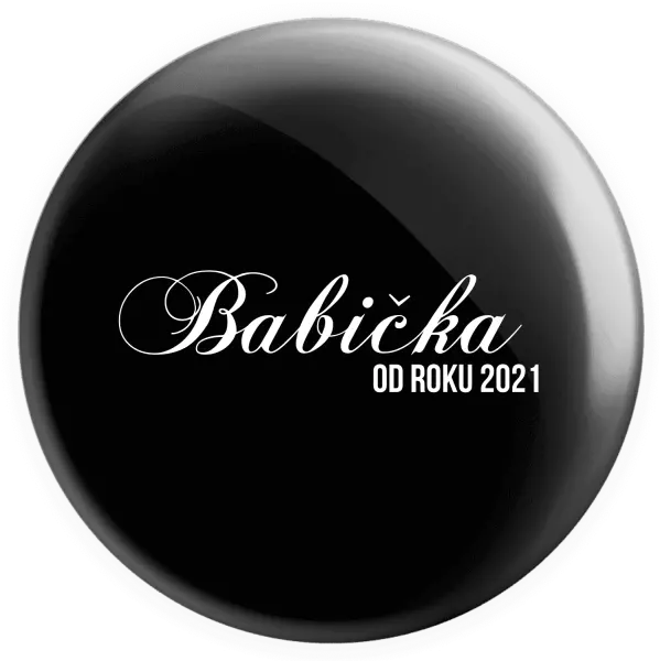 Placka Babička od roku ... 