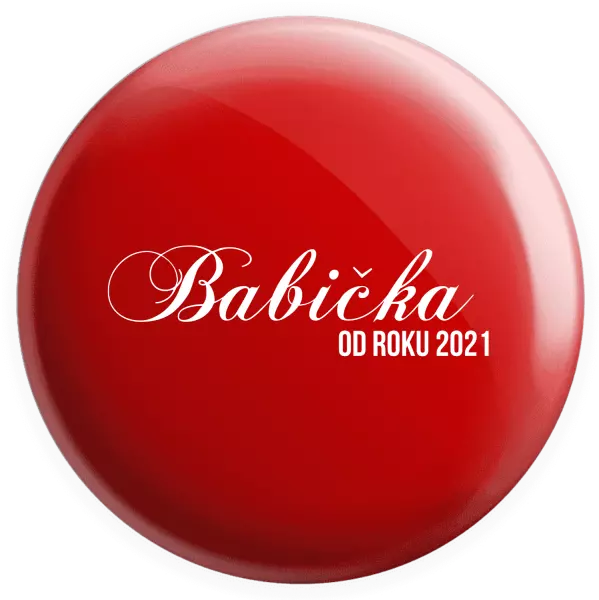 Placka Babička od roku ... 