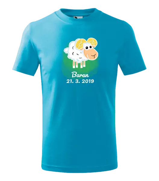 Detské tričko Baran 21. 3. až 20. 4.