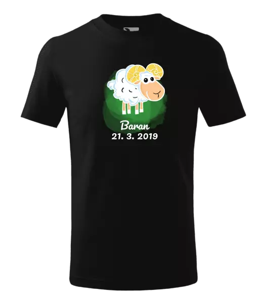 Detské tričko Baran 21. 3. až 20. 4.