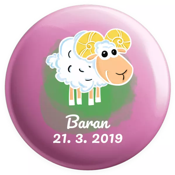 Placka Baran 21. 3. až 20. 4.