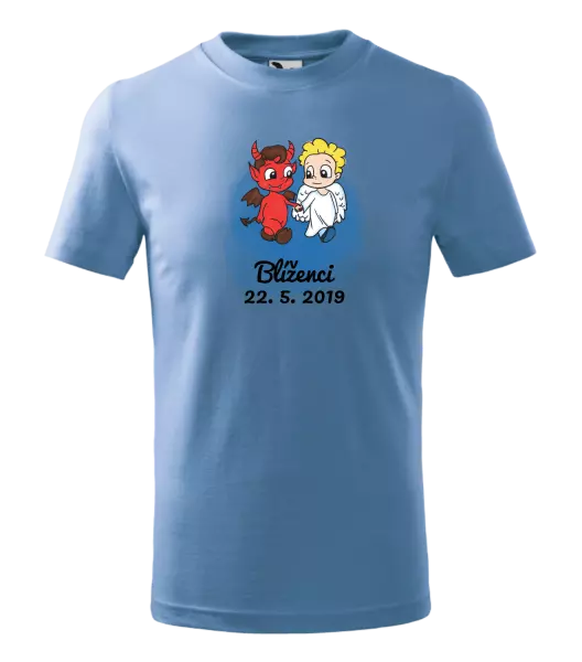 Detské tričko Blíženci 22. 5. až 21. 6.