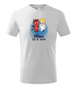 Detské tričko Blíženci 22. 5. až 21. 6.