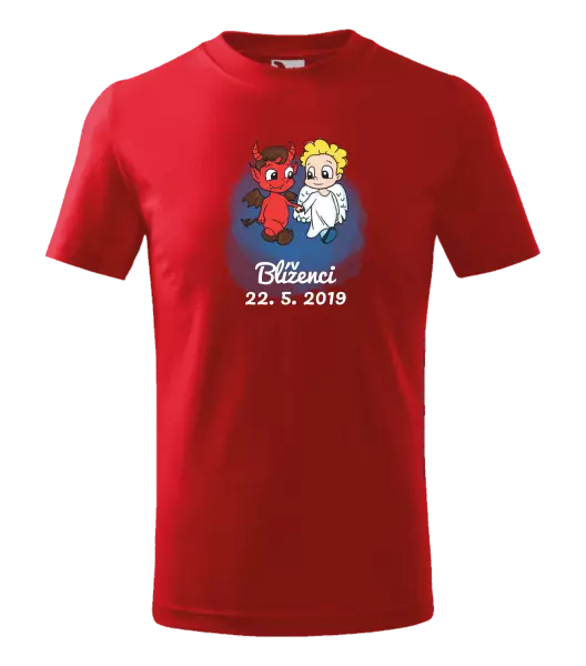 Detské tričko Blíženci 22. 5. až 21. 6.