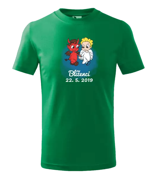 Detské tričko Blíženci 22. 5. až 21. 6.