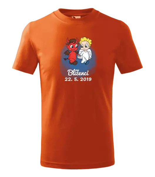 Detské tričko Blíženci 22. 5. až 21. 6.