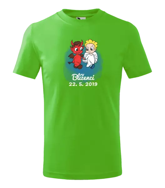 Detské tričko Blíženci 22. 5. až 21. 6.