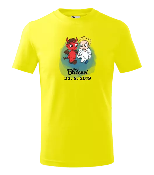 Detské tričko Blíženci 22. 5. až 21. 6.