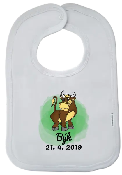 Detský podbradník Býk 21. 4. až 21. 5.