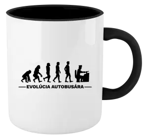 Hrnček  Evolúcia - autobusár