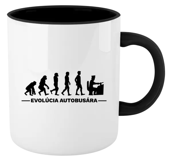 Hrnček  Evolúcia - autobusár