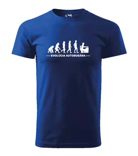 Pánske tričko Evolúcia - autobusár
