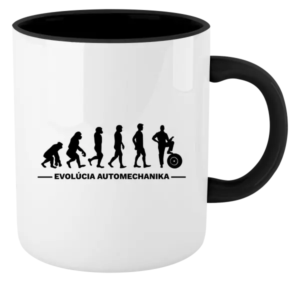 Hrnček  Evolúcia - automechanik 