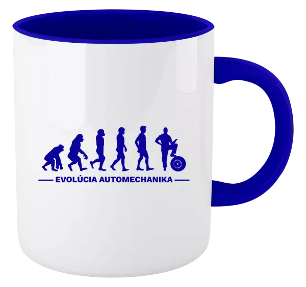 Hrnček  Evolúcia - automechanik 