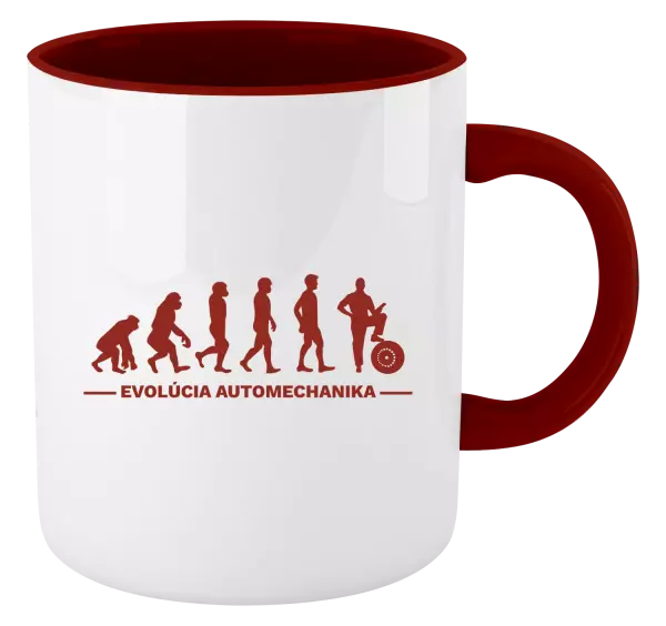 Hrnček  Evolúcia - automechanik 