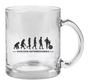 Hrnček Evolúcia - automechanik 