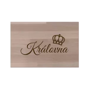Bukové prkénko Královna