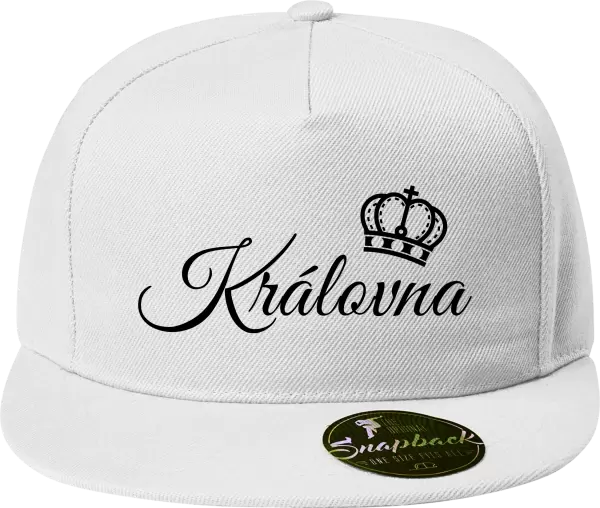 Snapback kšiltovka Královna