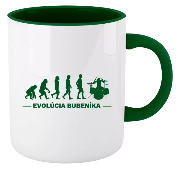 Hrnček  Evolúcia - bubeník