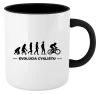 Hrnček  Evolúcia - cyklista