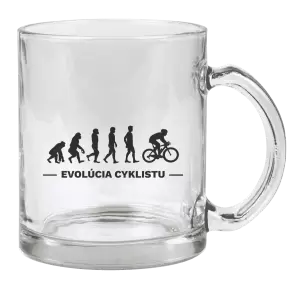 Hrnček Evolúcia - cyklista